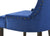 ACME Farren Blue Velvet & Espresso Finish Side Chair Model 77165