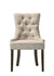 ACME Farren Beige Fabric & Espresso Finish Side Chair Model 77172