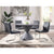 ACME Ansonia Faux Concrete Dining Table Model 77830