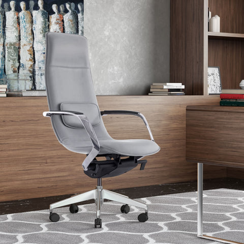 Modrest Nadella Modern Black High Back Executive Office Chair