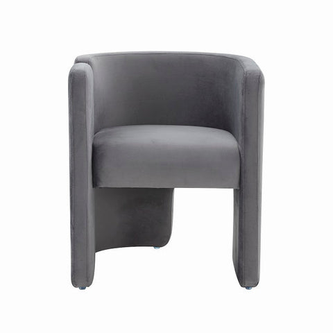 Modrest Tirta Modern Grey Accent Chair