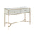 ACME Wisteria Mirrored & Rose Gold Accent Table Model 80608