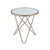 ACME Valora Champagne & Frosted Glass End Table Model 81827