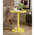 ACME Acton Yellow Accent Table Model 82802