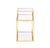 ACME Uchenna Clear Glass & Gold Finish Accent Table Model 83474