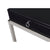 ACME Belinut Black & Brushed Nickel End Table Model 84461