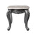 ACME Ariadne Marble & Platinum End Table Model 85347