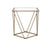 ACME Fogya Mirrored & Champagne Gold  Finish End Table Model 86057