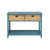 ACME Flavius Teal Accent Table Model 90266