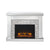 ACME Laksha Mirrored & Stone Fireplace Model 90522
