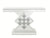 ACME Noralie Mirrored & Faux Diamonds Accent Table Model 90622