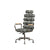ACME Calan Vintage Black Top Grain Leather Executive Office Chair Model 92107