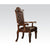 ACME Vendome PU & Cherry Executive Office Chair Model 92126