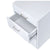 ACME Coleen White High Gloss & Chrome File Cabinet Model 92454