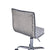 ACME Alessio Silver PU & Chrome Office Chair Model 92515