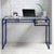 ACME Yasin Blue & Glass Desk Model 92586