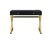 ACME Coleen Black & Brass Finish Desk Model 93050