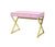 ACME Coleen Pink & Gold Finish Desk Model 93062