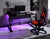 ACME Dragi Black & Red Finish Gaming Table Model 93125