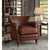 ACME Leeds Vintage Dark Brown Top Grain Leather Accent Chair Model 96679