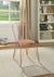 ACME Orania Glossy Rose Gold Side Chair Model 96790