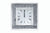 ACME Noralie Mirrored & Faux Diamonds Wall Clock Model 97395