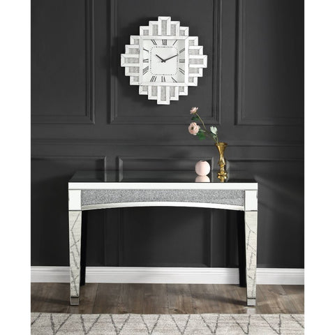 ACME Lavina Mirrored & Faux Diamonds Wall Clock Model 97729