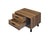 ACME Trolgar Brown Oak & Black Finish Accent Table Model 97964