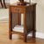 Furniture Of America Valencia Antique Oak Transitional Telephone Stand With One Drawer Model CM-AC209