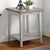 Furniture Of America Banjar Antique White/Antique Warm Gray Transitional Side Table, Antq. Warm Gray Model CM-AC361GY