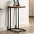 Furniture Of America Liestal Dark Oak/Black Industrial Side Table Model CM-AC386A