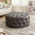 Furniture Of America Latoya Gray Transitional Ottoman Model CM-AC6289GY