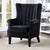 Furniture Of America Reynosa Black Contemporary Accent Chair, Black Model CM-AC670BK