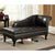 Furniture Of America Lakeport Black Transitional Storage Chaise Model CM-BN6893