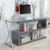 Furniture Of America Acke Gray Contemporary Computer Desk Model CM-DK6131GY