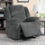 Furniture Of America Charon Gray Transitional Power Recliner, Gray Model CM-RC6763GY