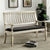 Furniture Of America Georgia Antique White/Gray Transitional Loveseat Bench Model CM3089LV