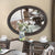 Furniture Of America Arcadia Rustic Natural Tone Rustic Mirror, Oval Model CM3150MO