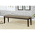 Furniture Of America Faulk Espresso/Warm Gray Transitional Bench Model CM3310BN