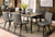 Furniture Of America Vilhelm Gray Mid-Century Modern Dining Table Model CM3360T