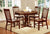 Furniture Of America Foster Dark Oak Transitional Round Table Model CM3437RT