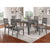 Furniture Of America Viana Gray/Light Gray Transitional Dining Table Model CM3716T-72