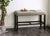 Furniture Of America Brule Light Gray Transitional Counter Height Bench Model CM3736LG-PBN