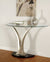 Furniture Of America Valo Satin Plated/Black Contemporary Sofa Table Model CM4727S