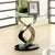 Furniture Of America Nova Satin Plated/Black Contemporary End Table Model CM4729E