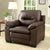 Furniture Of America Parma Brown Contemporary Chair, Brown Model CM6324BR-CH