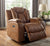Furniture Of America Alexia Brown Transitional Power Recliner Model CM6346-CH