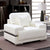 Furniture Of America Zibak White/Chrome Contemporary Chair, White Model CM6411WH-CH