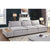 Furniture Of America Arlene Light Gray Contemporary Sofa Model CM6547-SF