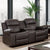 Furniture Of America Pondera Dark Brown Transitional Loveseat Model CM6568-LV